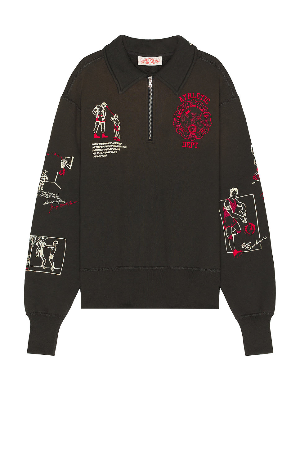 Varsity 1/4 Zip Sweater