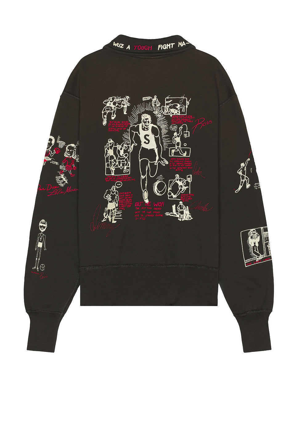 Varsity 1/4 Zip Sweater
