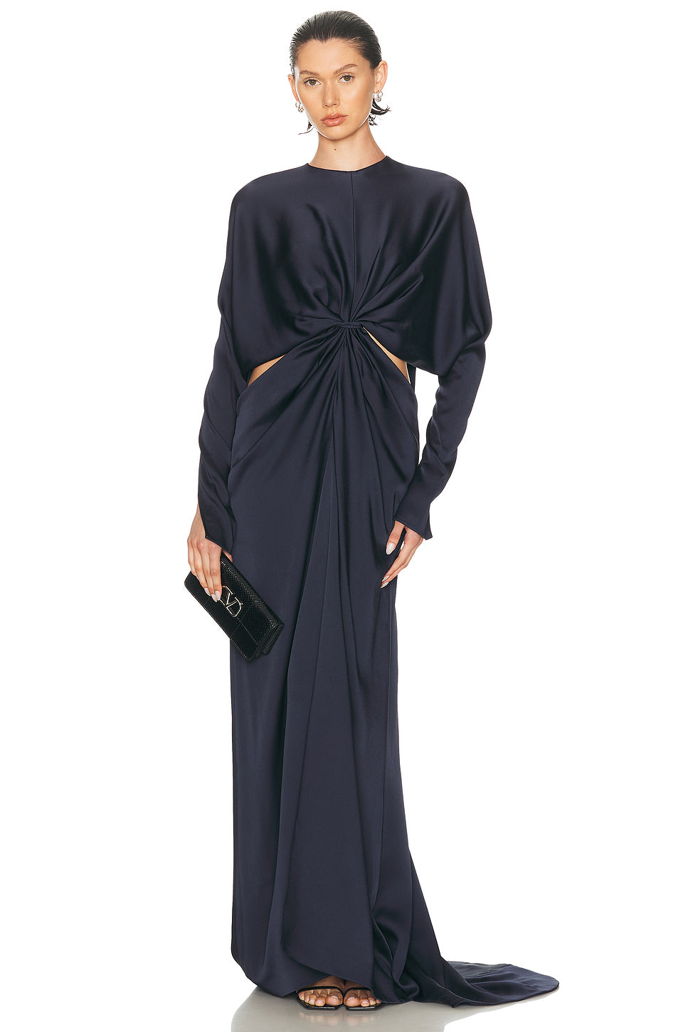 Satin Twist Gown
