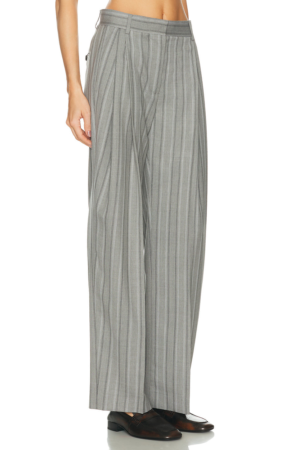 Stripe Tailoring Straight Trouser