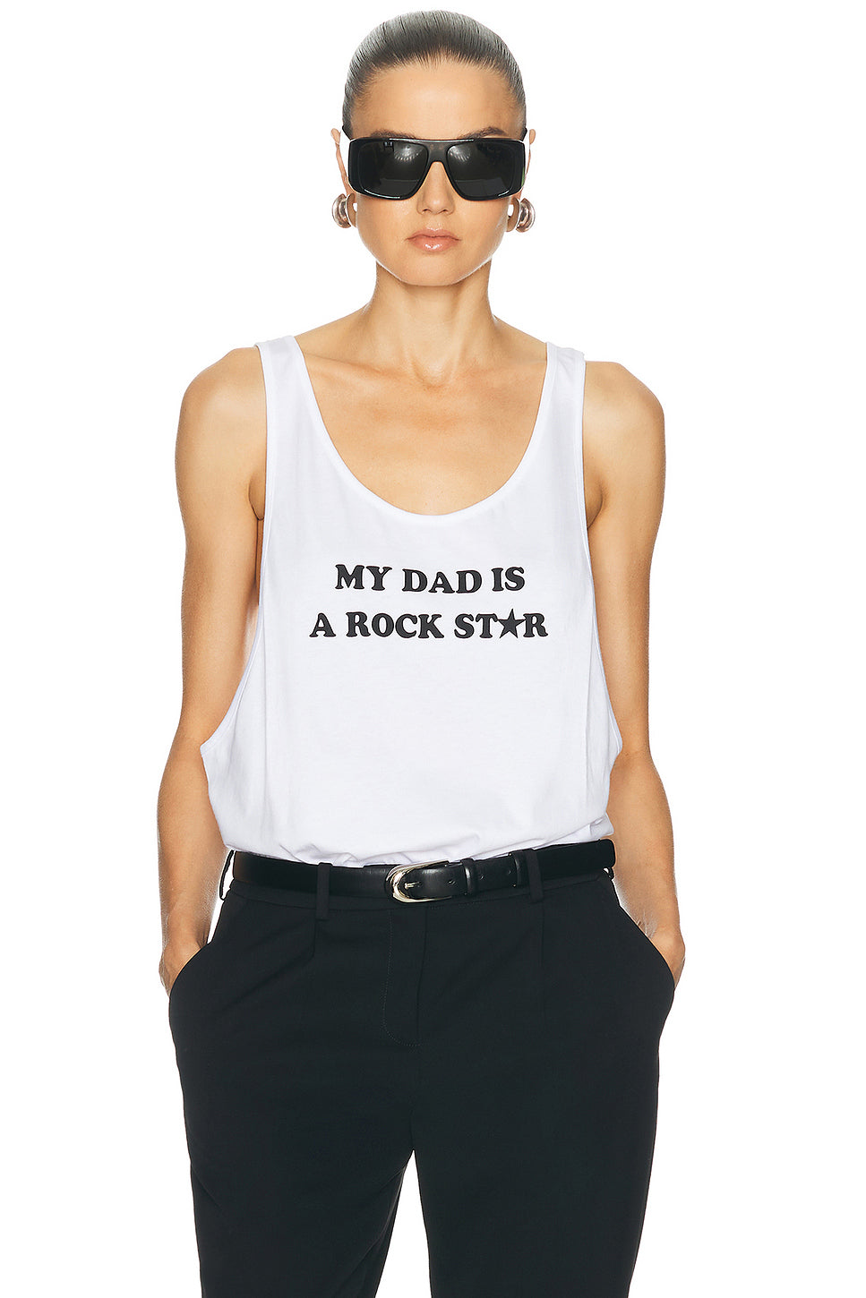 My Dad Is A Rockstar Tank Top