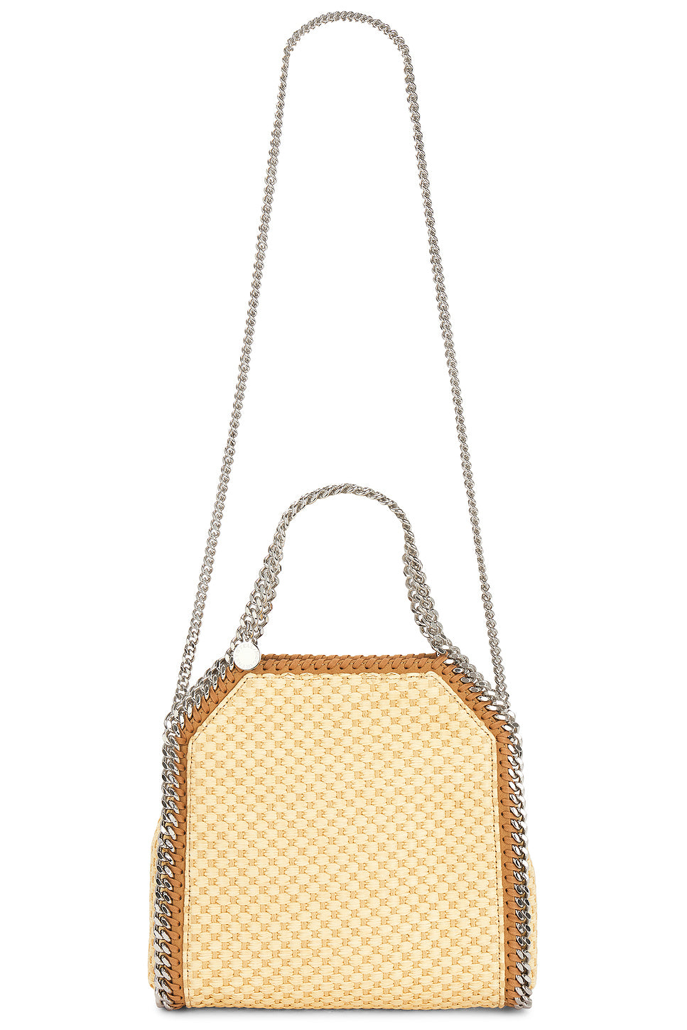 Woven Raffia Mini Tote Bag