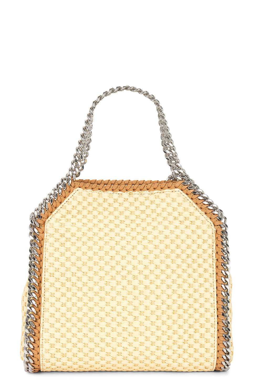 Woven Raffia Mini Tote Bag