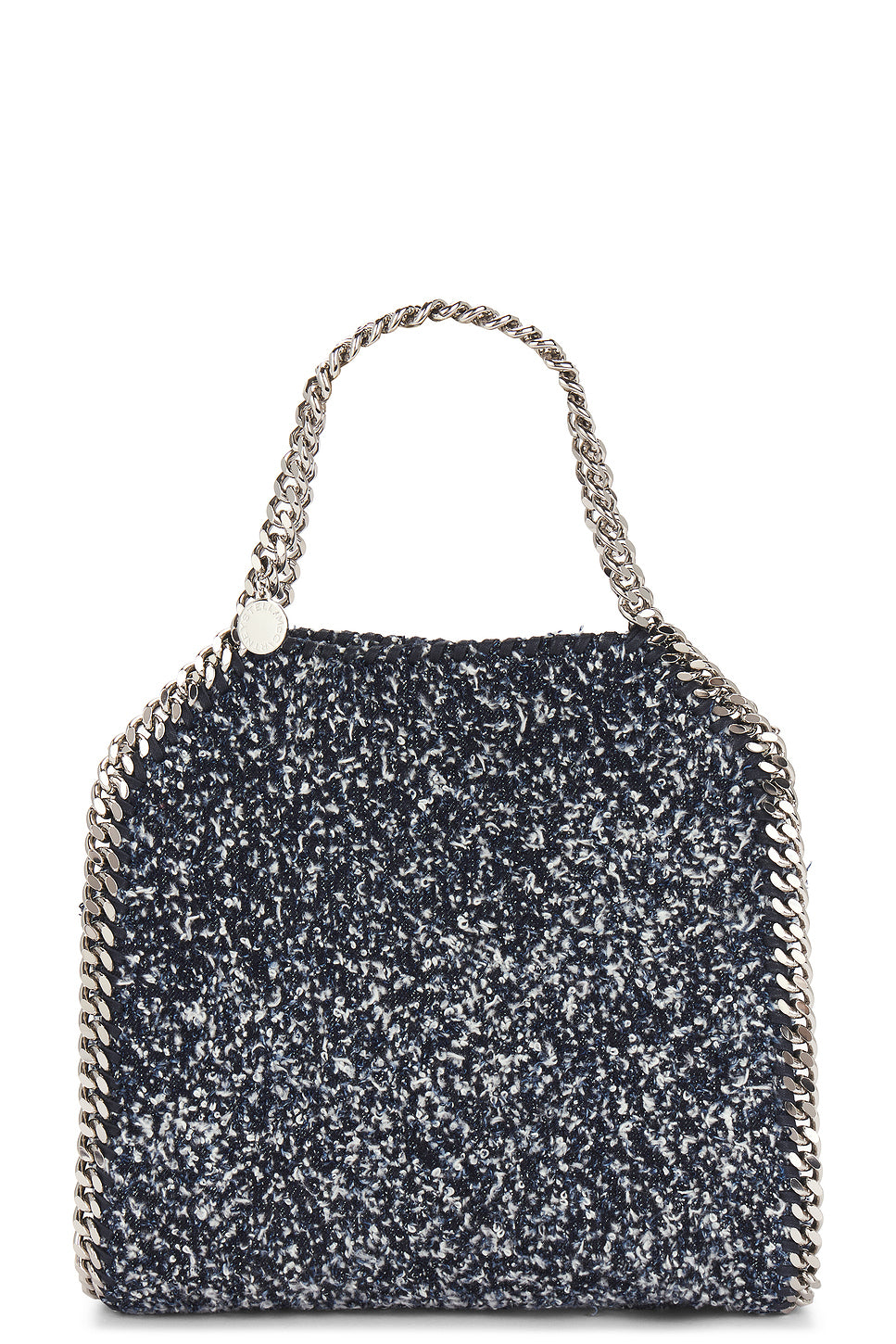 Mini Denim Tweed Falabella Tote Bag