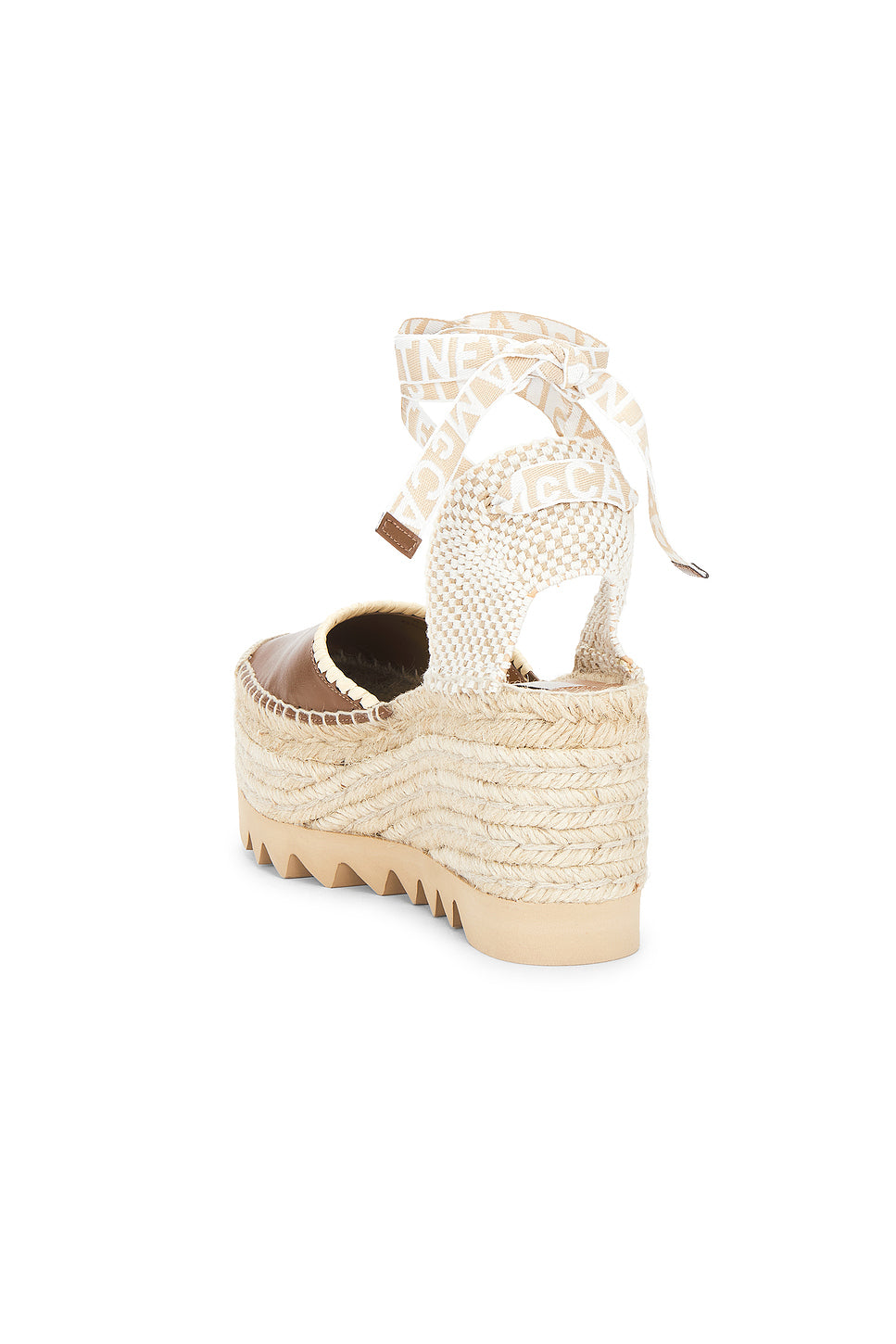 Gaia 80 Whipstitched Wedge Sandal