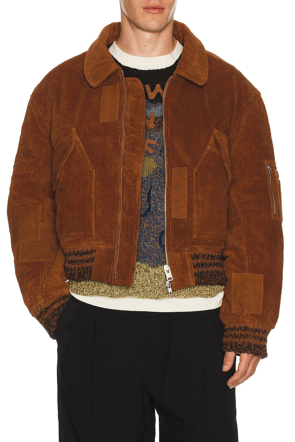 Patchwork Grain Bomber