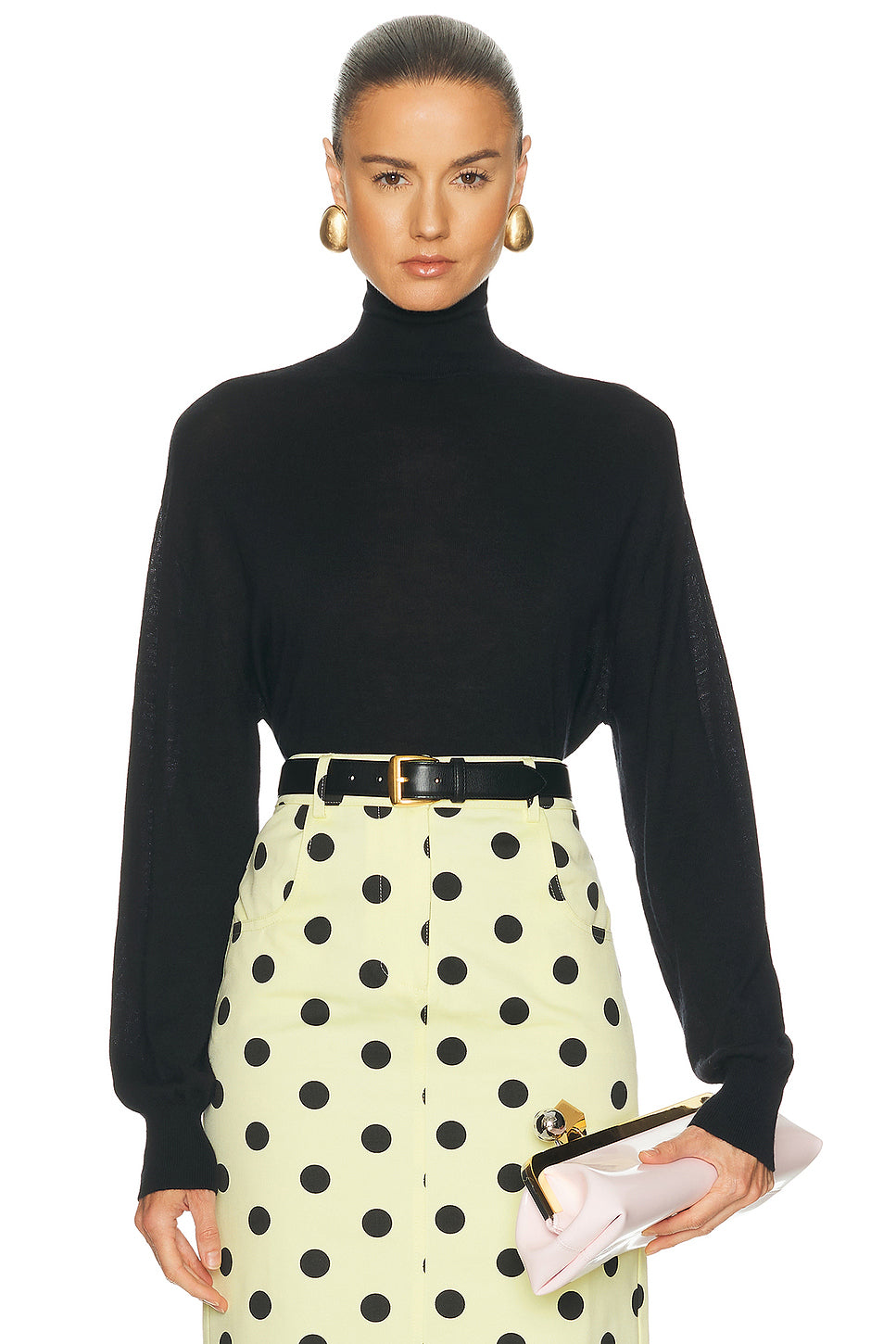 Relaxed Cashmere Turtleneck Sweater