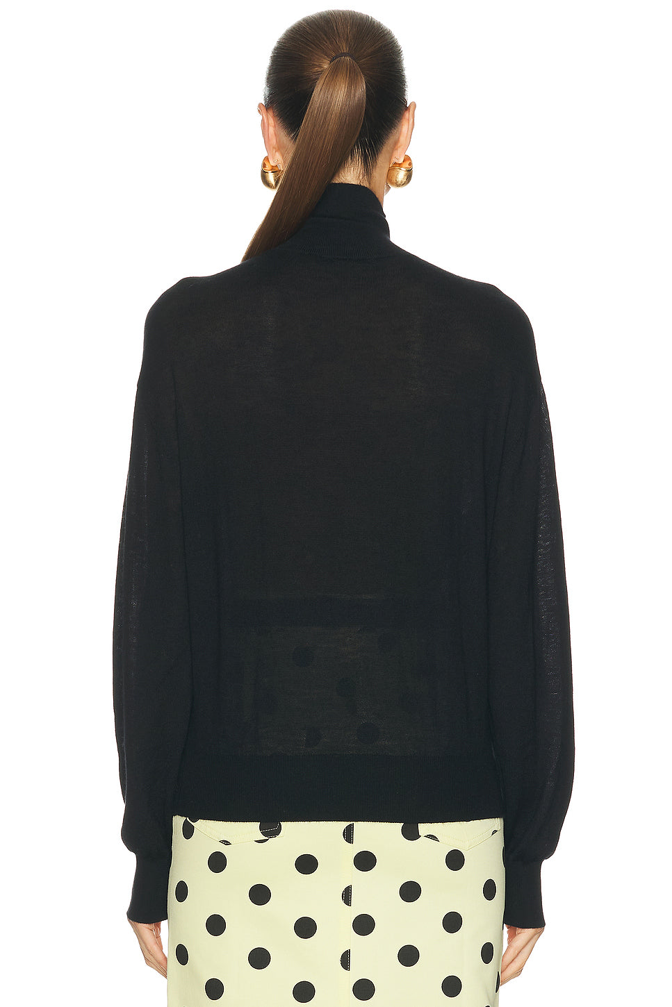 Relaxed Cashmere Turtleneck Sweater