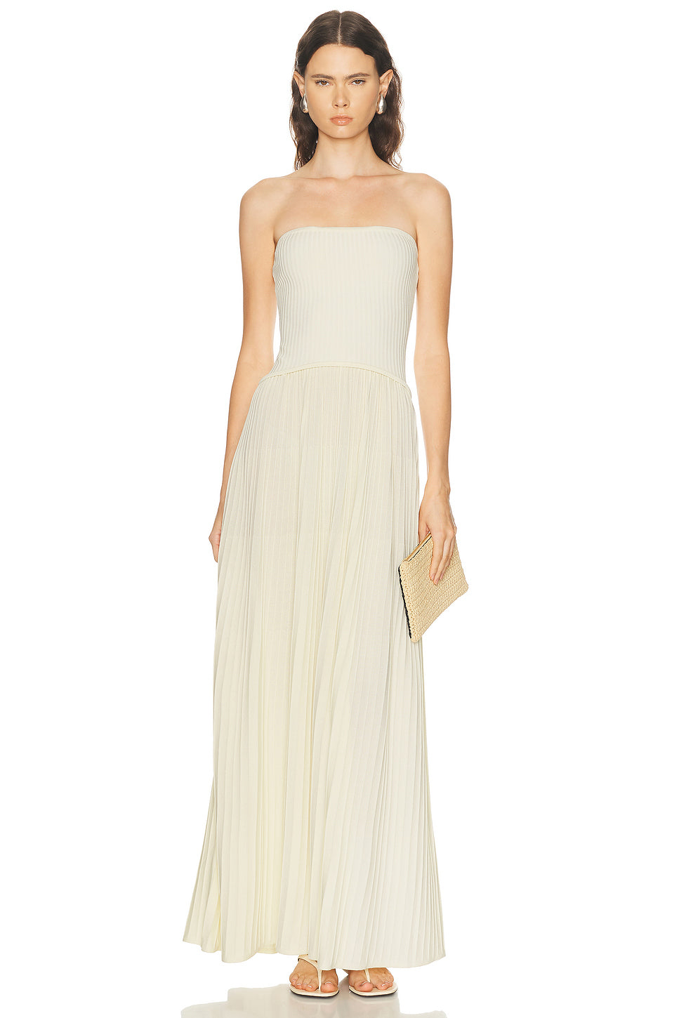 The Strapless Soglio Dress