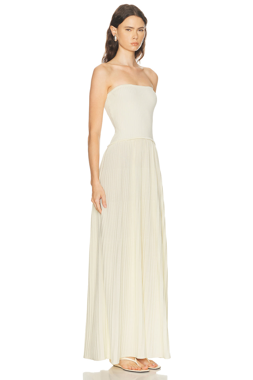 The Strapless Soglio Dress