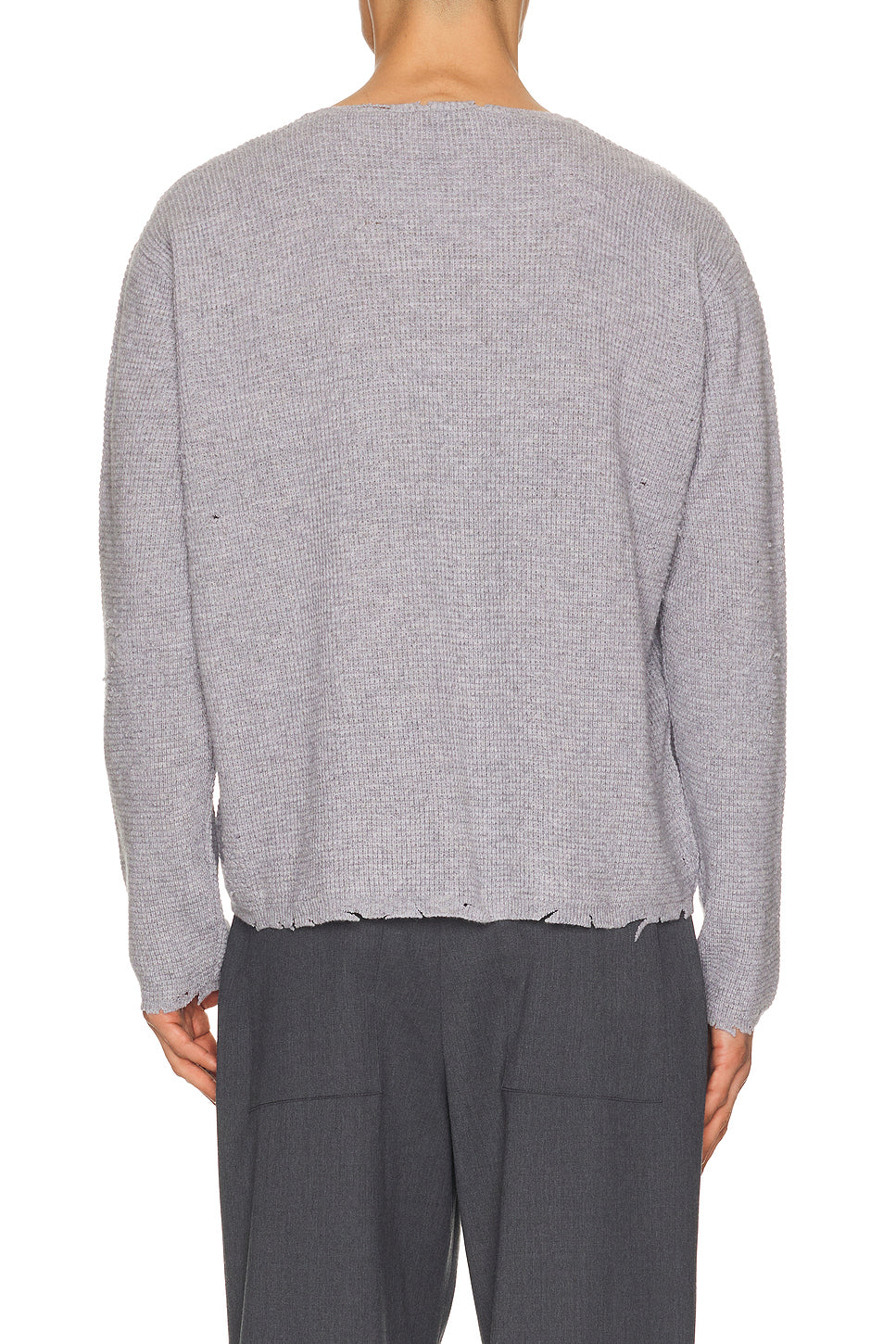 Friends Pullover Waffle Sweater