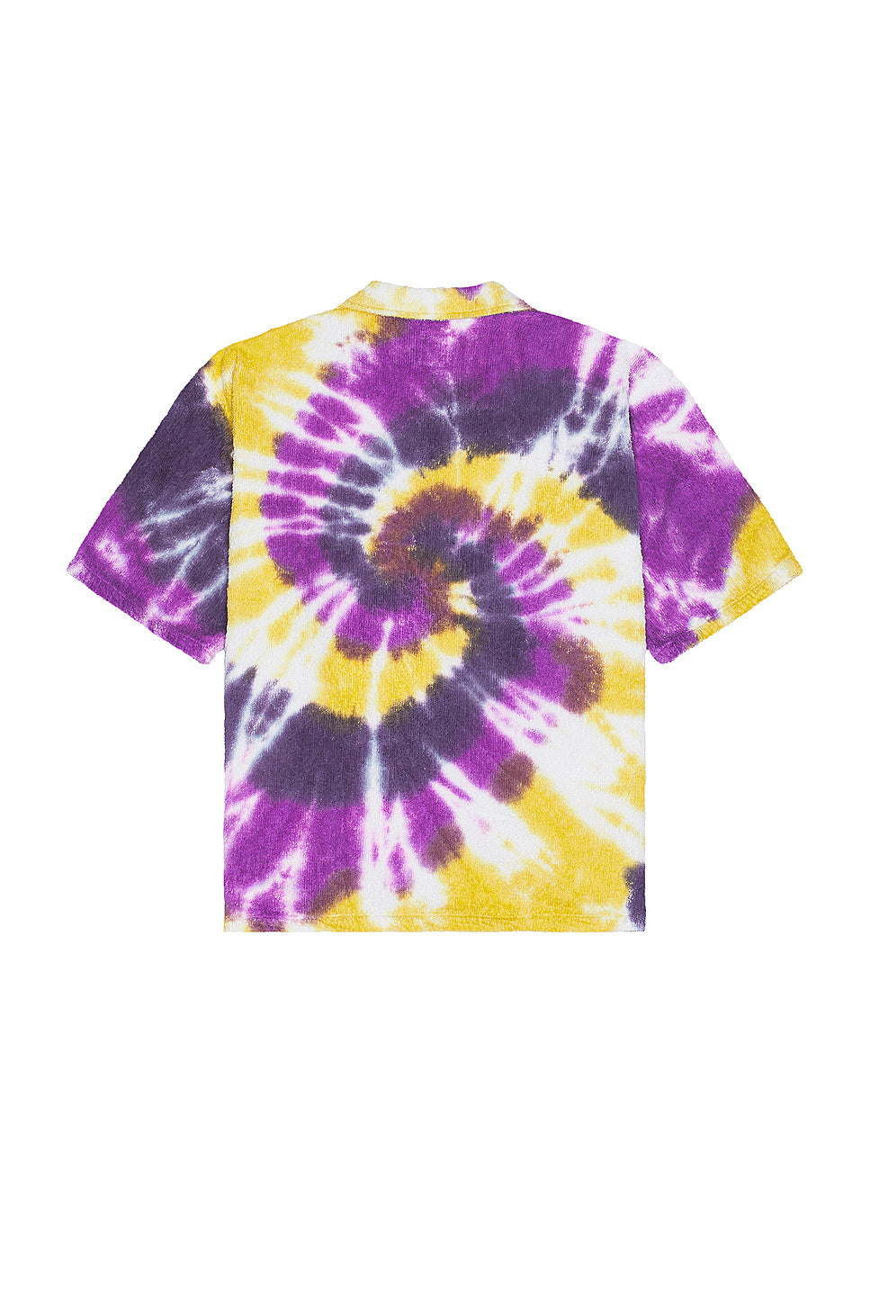 Cabana Shirt Cotton Pile Tie Dye