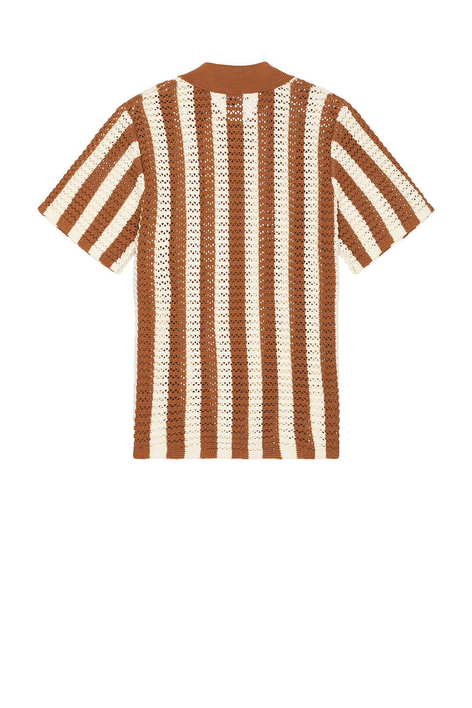 Maximus Crochet Button Down Shirt
