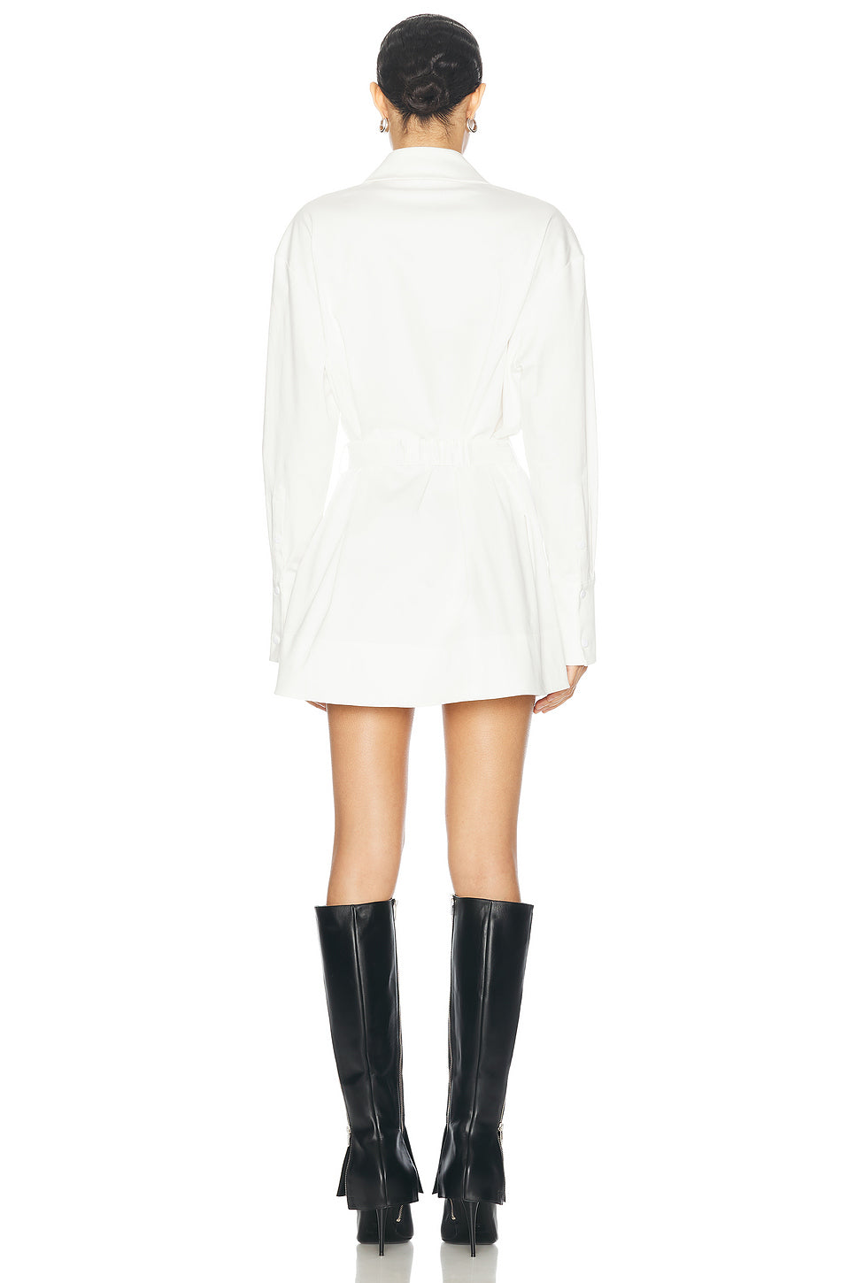 Posh Poplin Shirt Dress