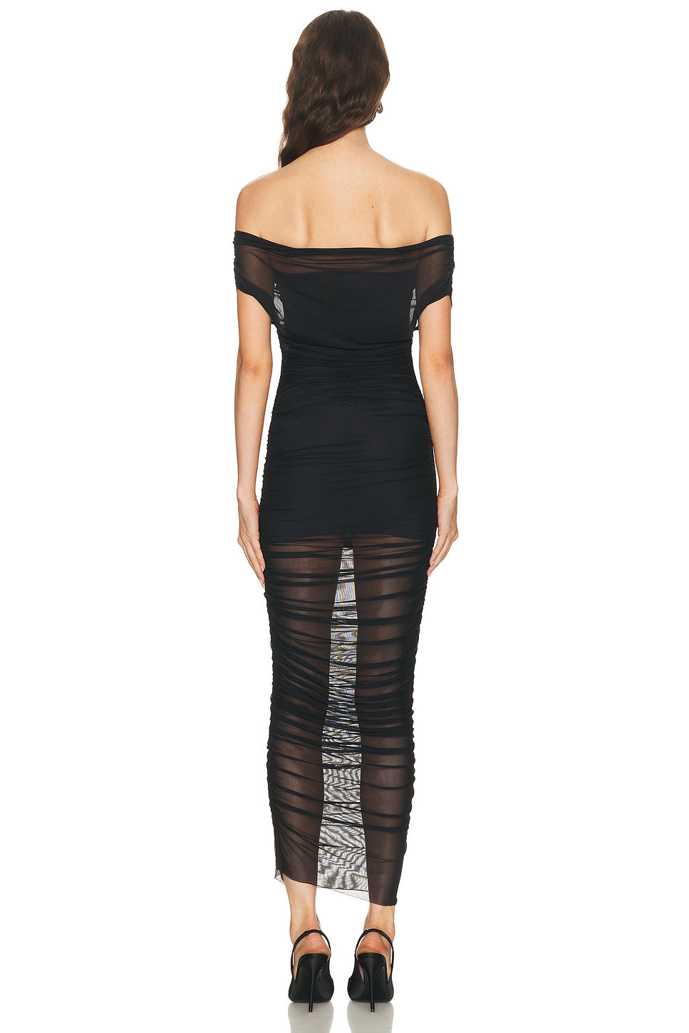 Noel Mesh Midi Dress