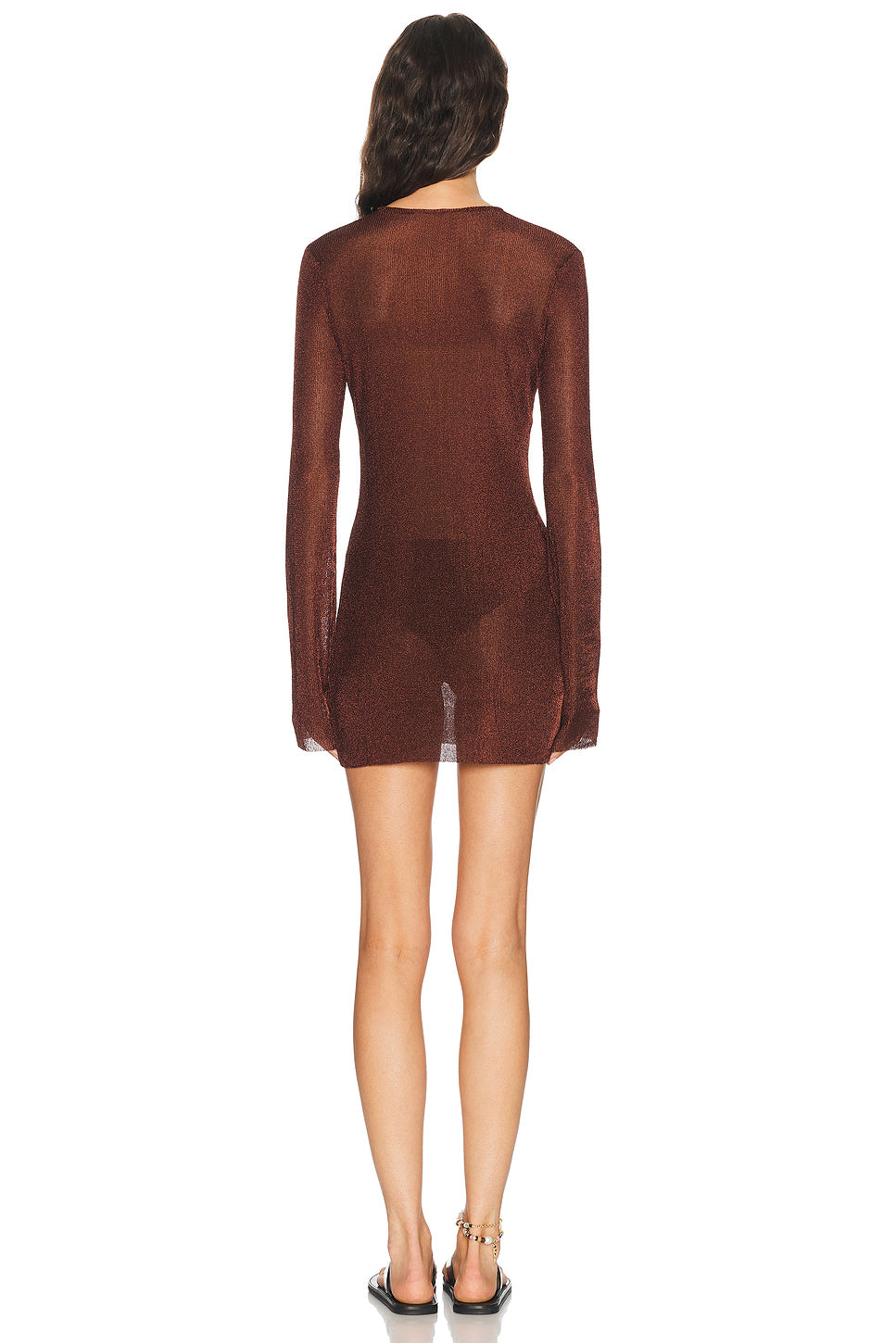 Emeri Metallic Dress