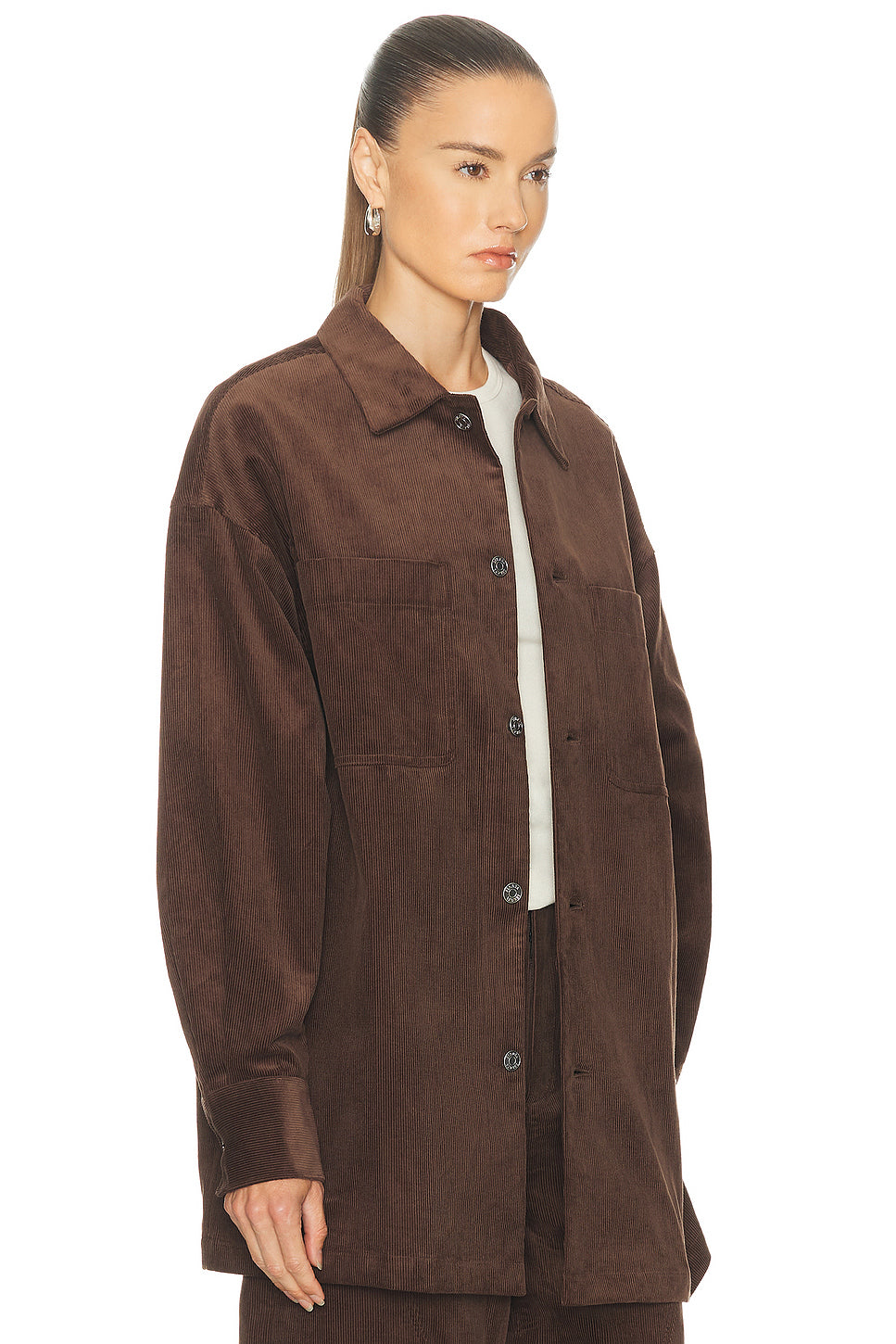 April Corduroy Shacket