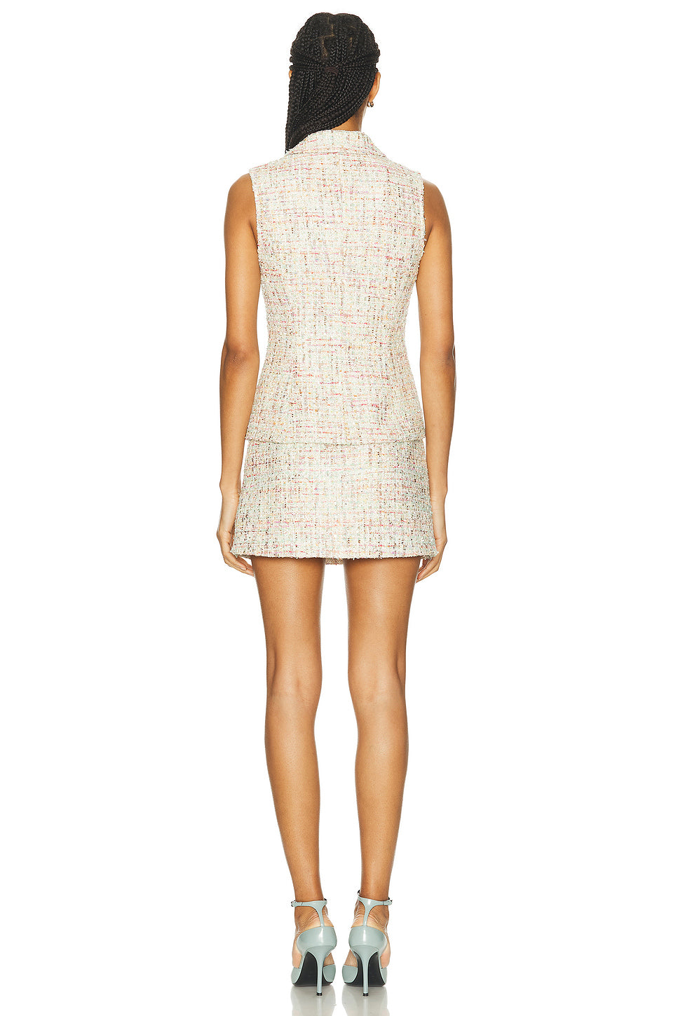 Boucle Tailored Mini Dress