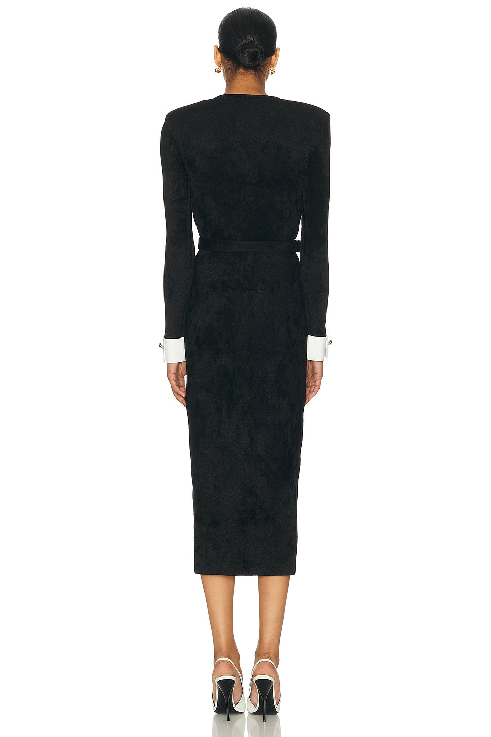 Chenille Knit Midi Dress