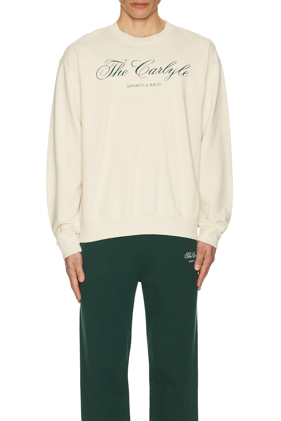 x Hotel Carlyle Script Crewneck