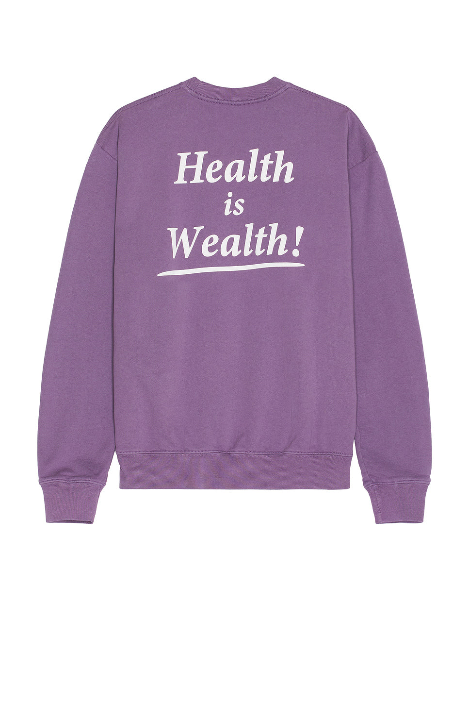 Health Is Wealth Crewneck