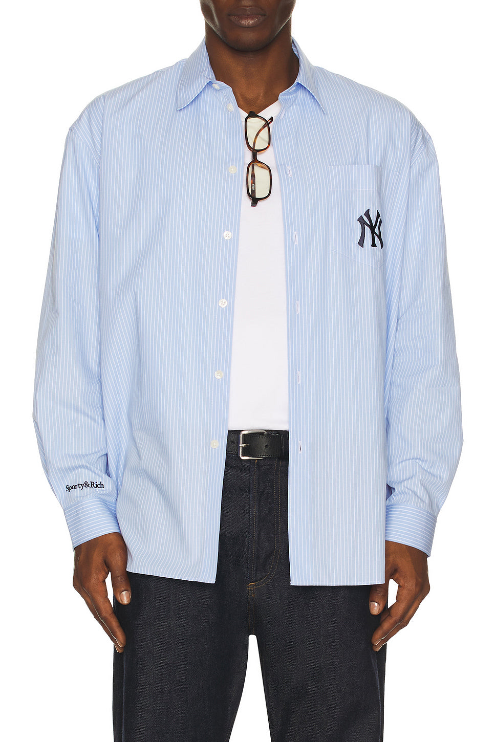 Heritage Yankees Serif Oversized Shirt