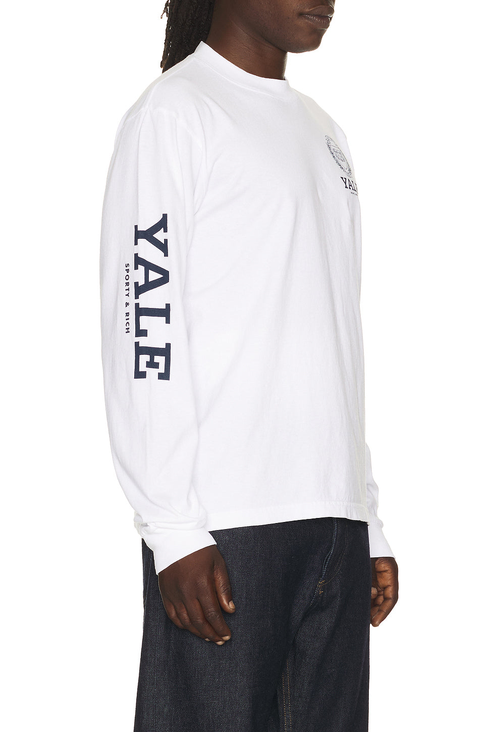 Yale Crest Long Sleeve T-Shirt
