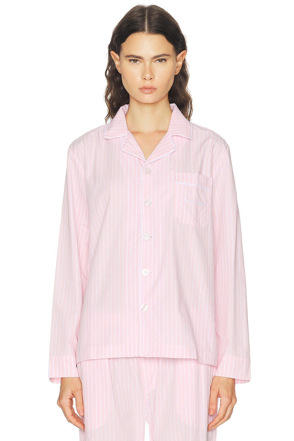Signature Logo Pajama Top