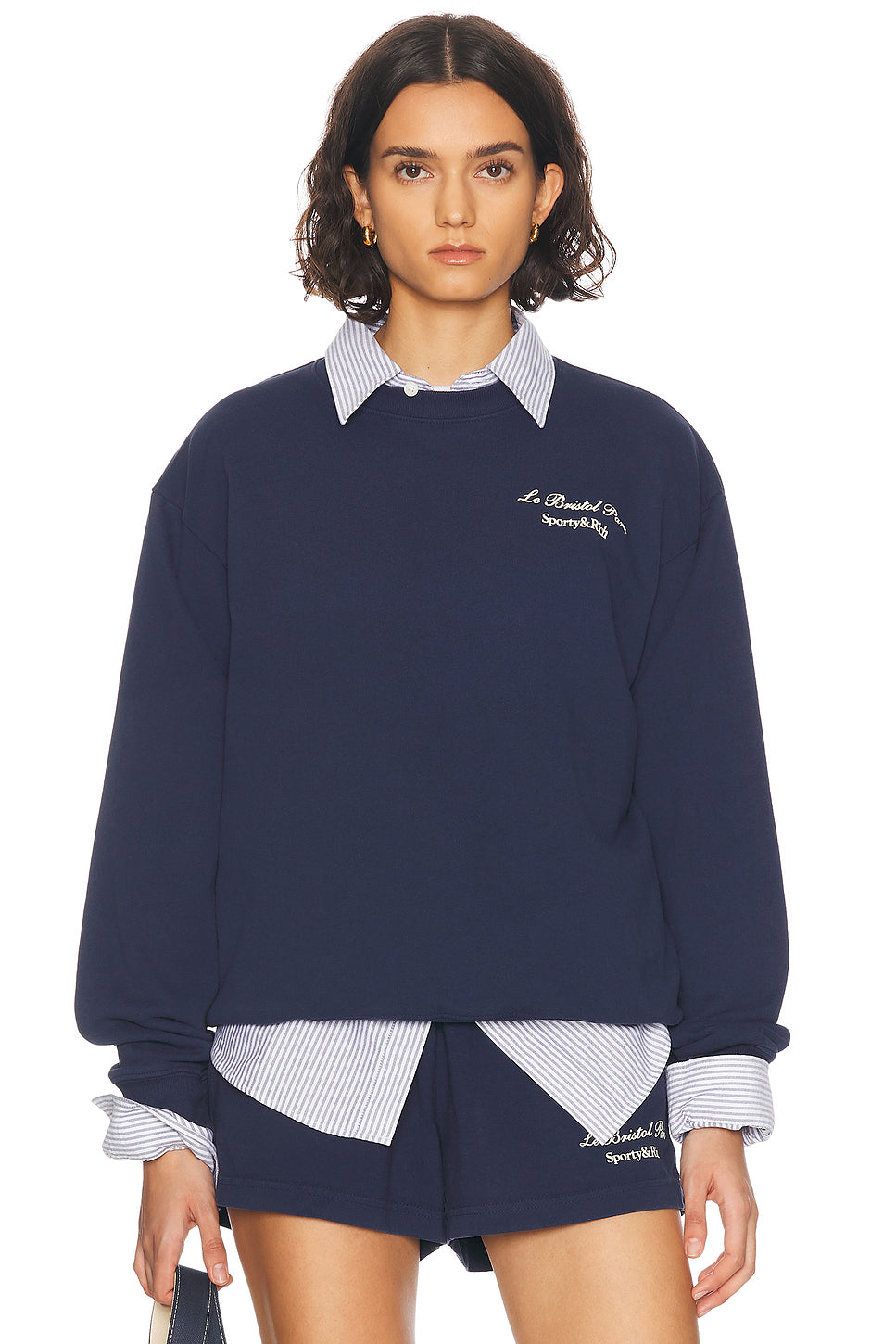 X Le Bristol Paris Faubourg Crewneck Sweatshirt