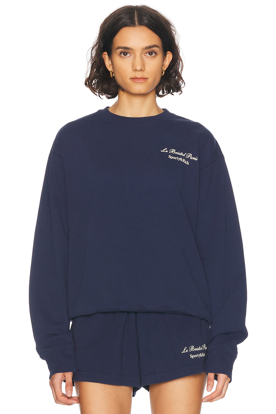 X Le Bristol Paris Faubourg Crewneck Sweatshirt