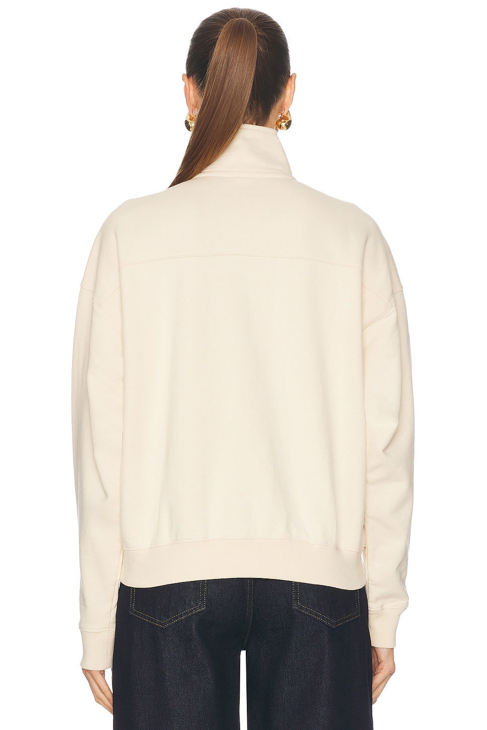 X Le Bristol Paris Faubourg Quarter Zip Sweatshirt