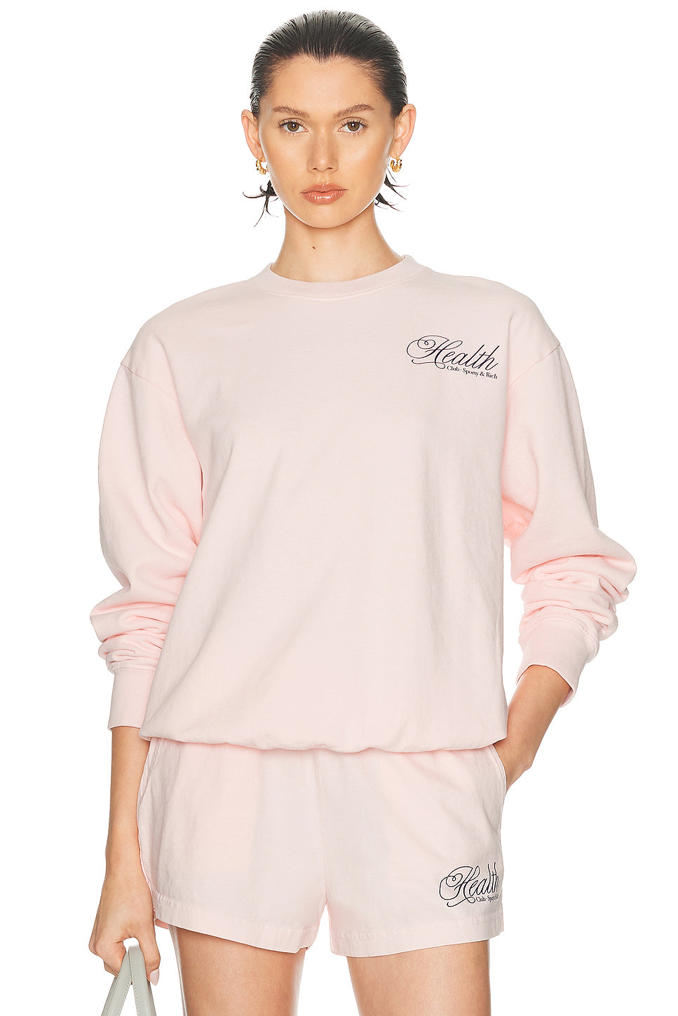 Health Script Crewneck Sweatshirt