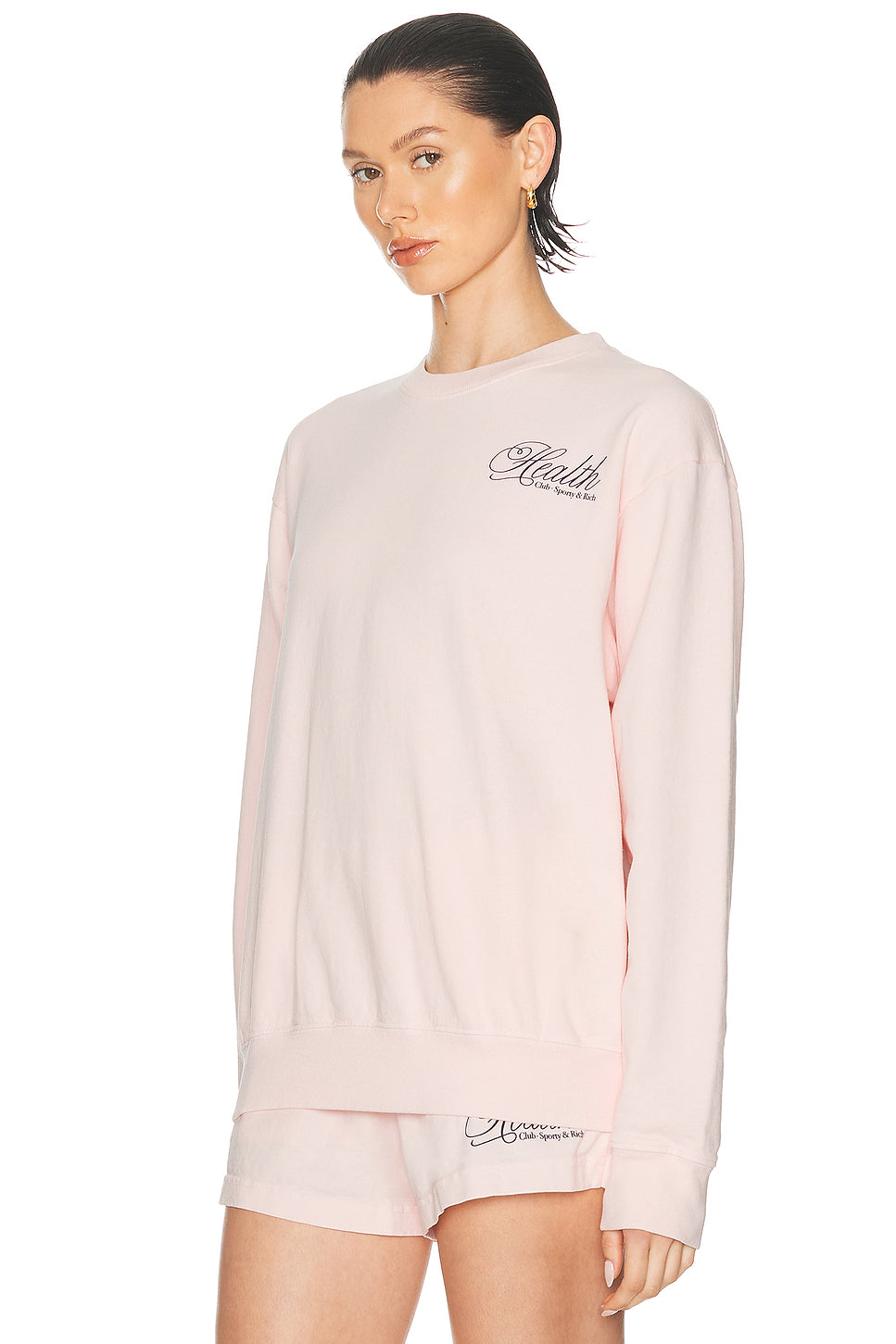 Health Script Crewneck Sweatshirt