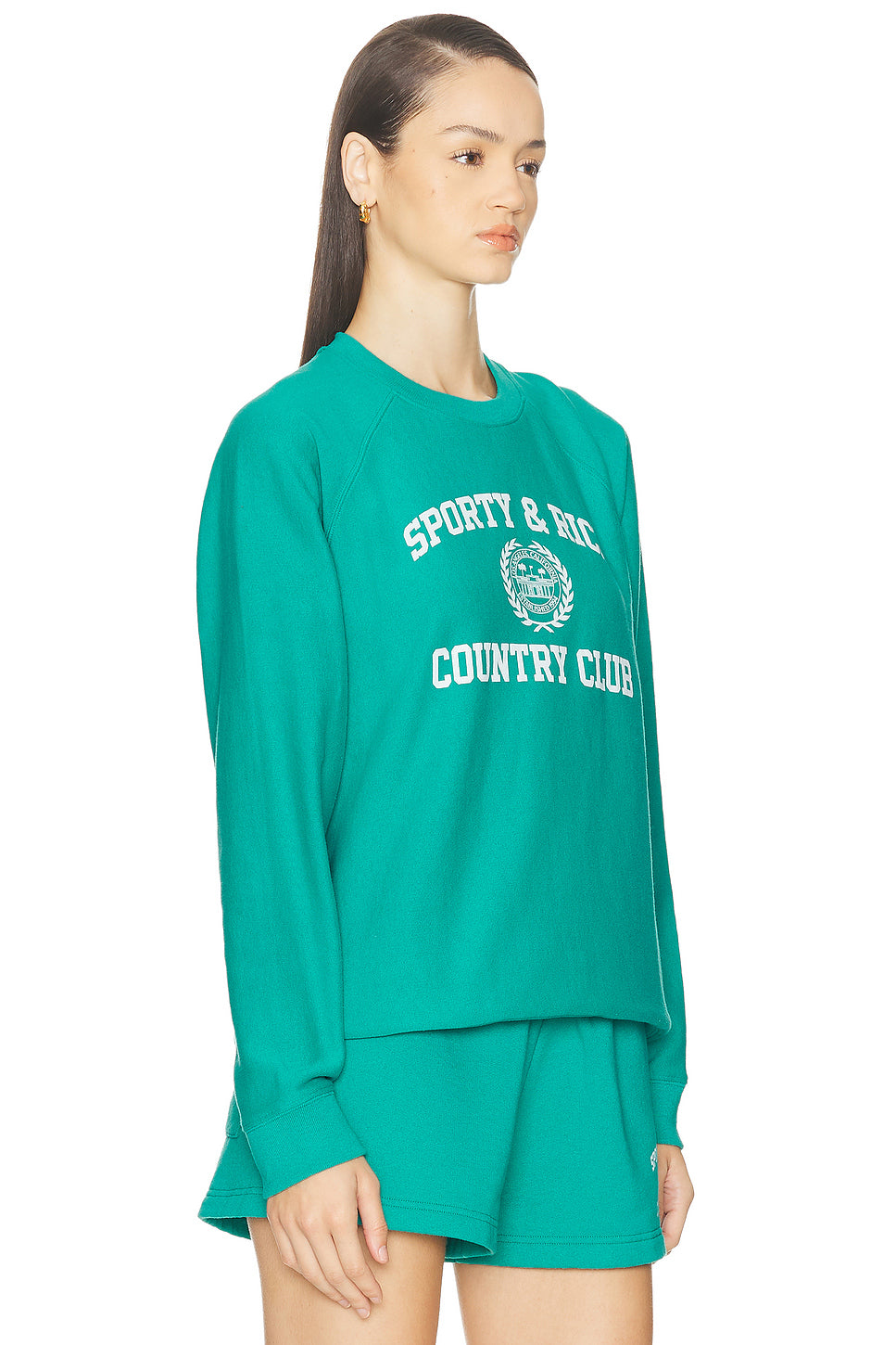 Varsity Crest Soft Crewneck Sweatshirt