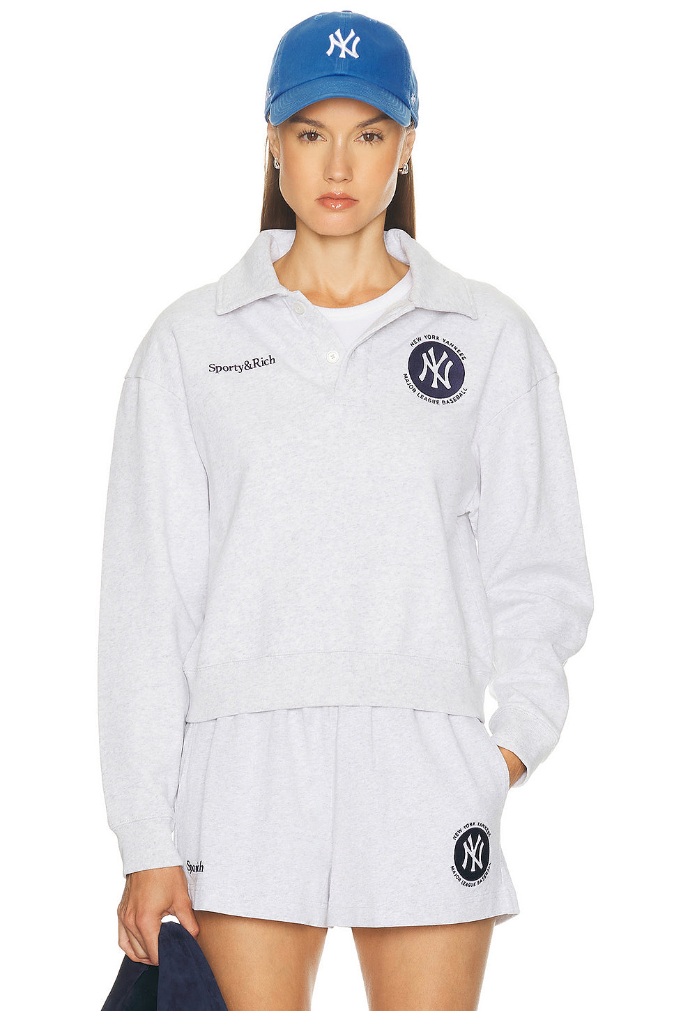 X NY Yankees World Series Polo Sweater