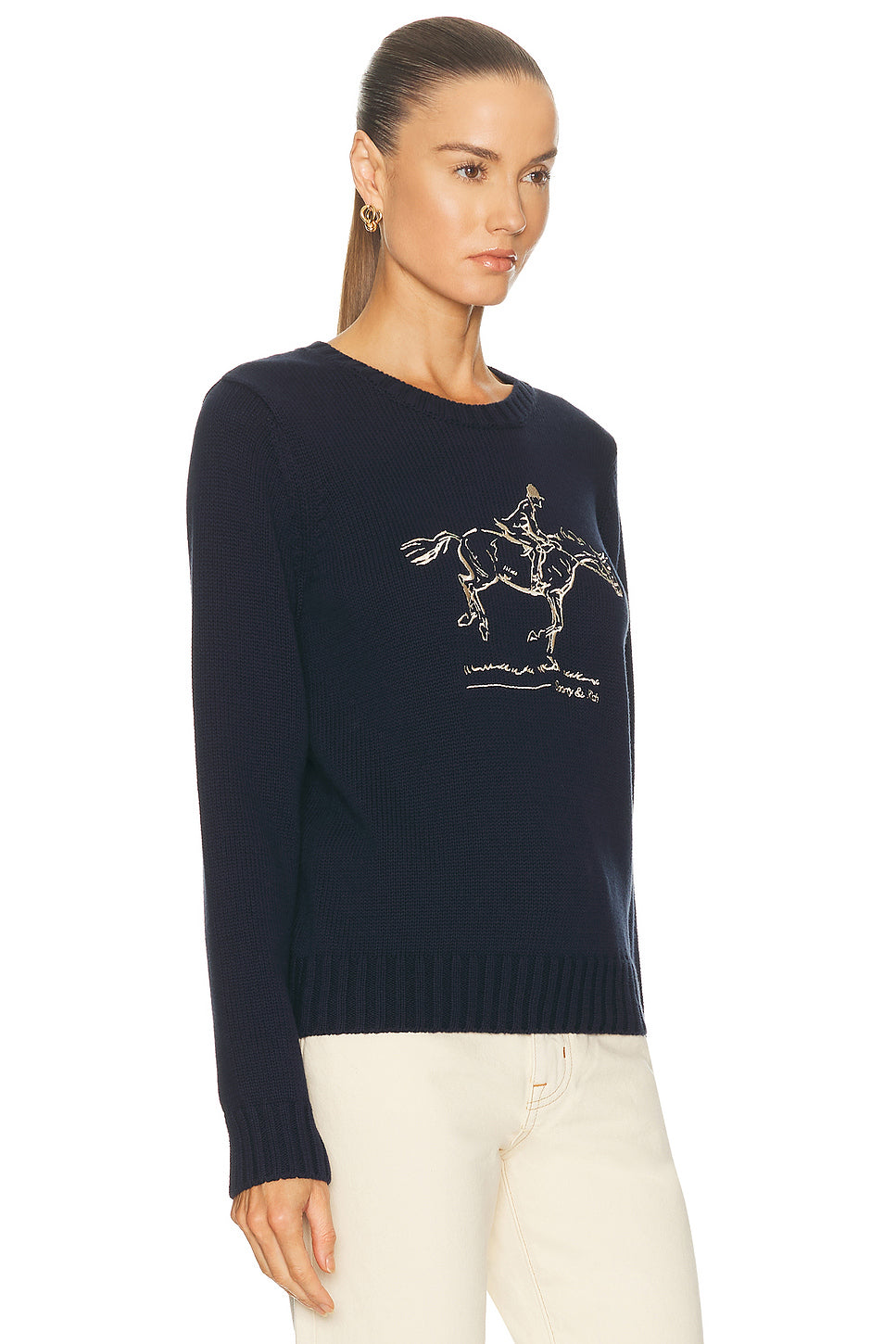 Horse Knitted Sweatshirt