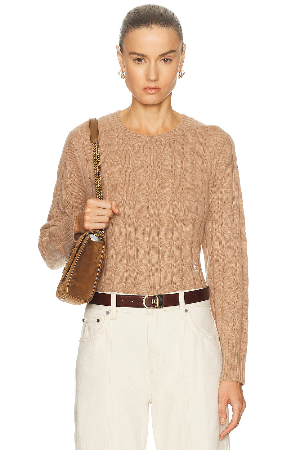 SRC Cableknit Cashmere Sweater