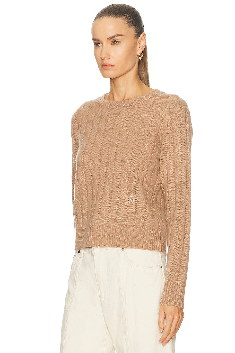 SRC Cableknit Cashmere Sweater