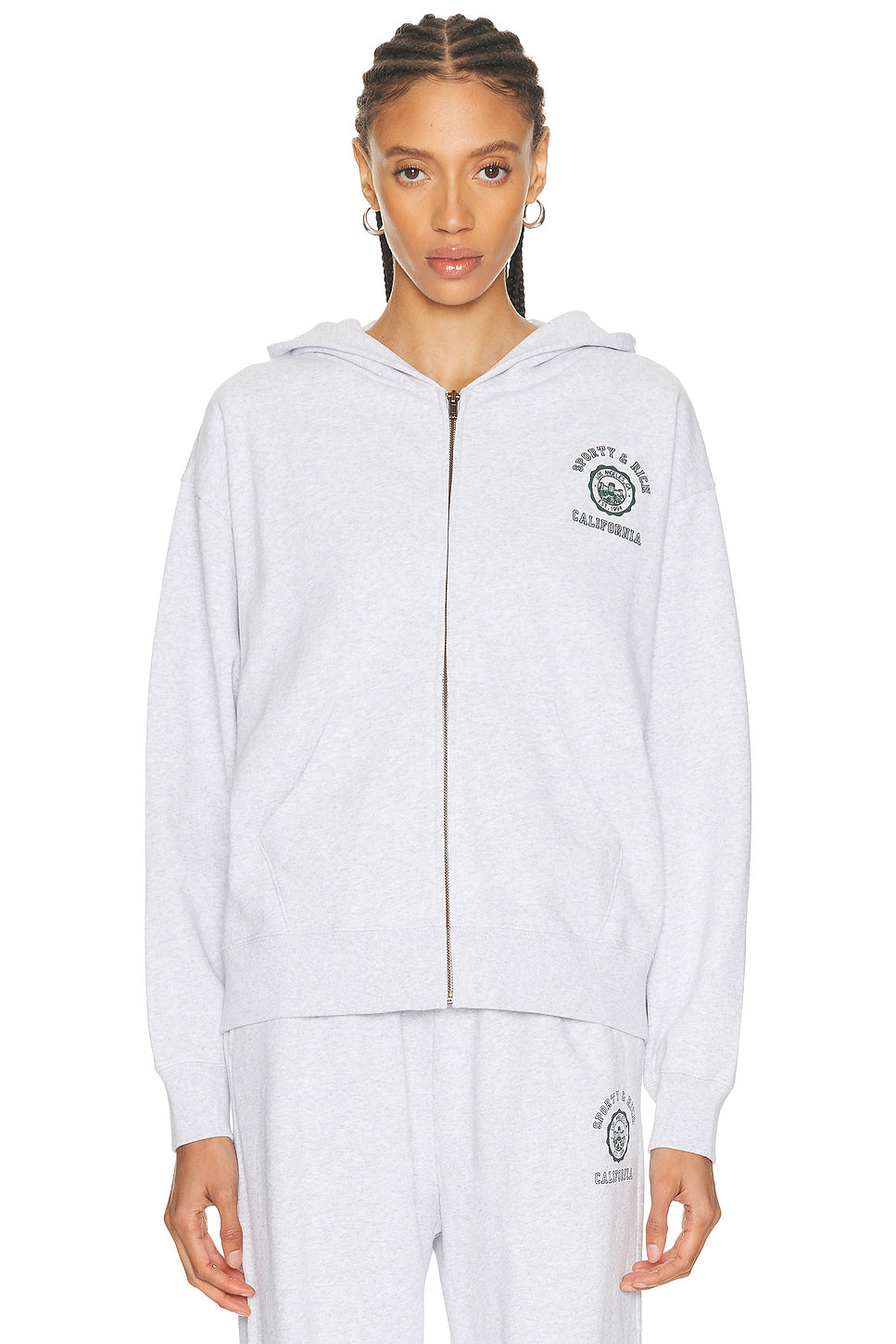 California Emblem Zip Hoodie