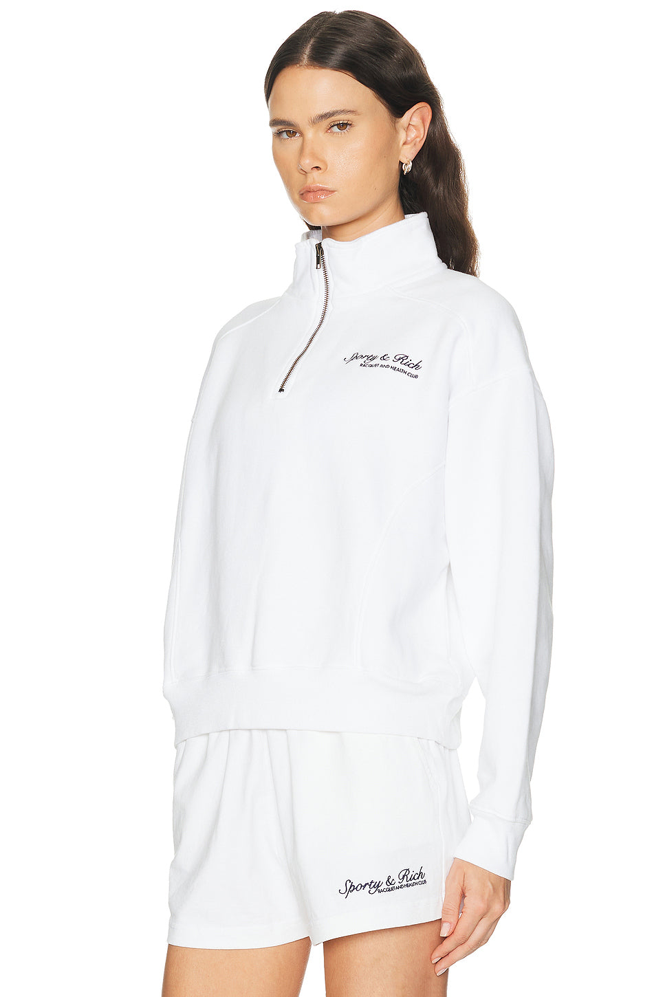 Syracuse Embroidered Quarter Zip Sweatshirt