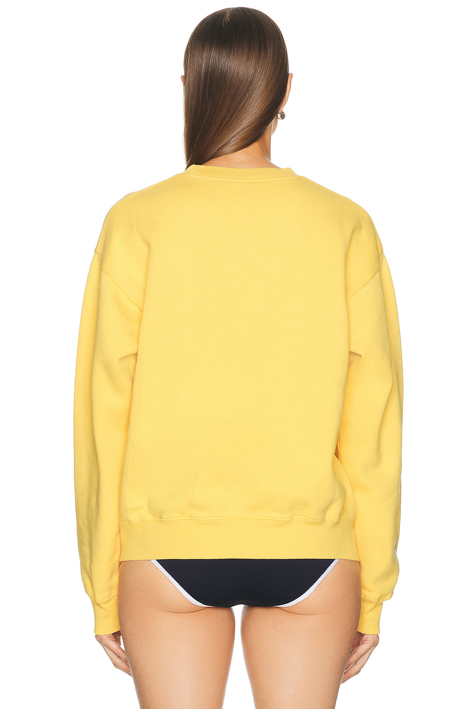 Title Embroidered Crewneck Sweatshirt