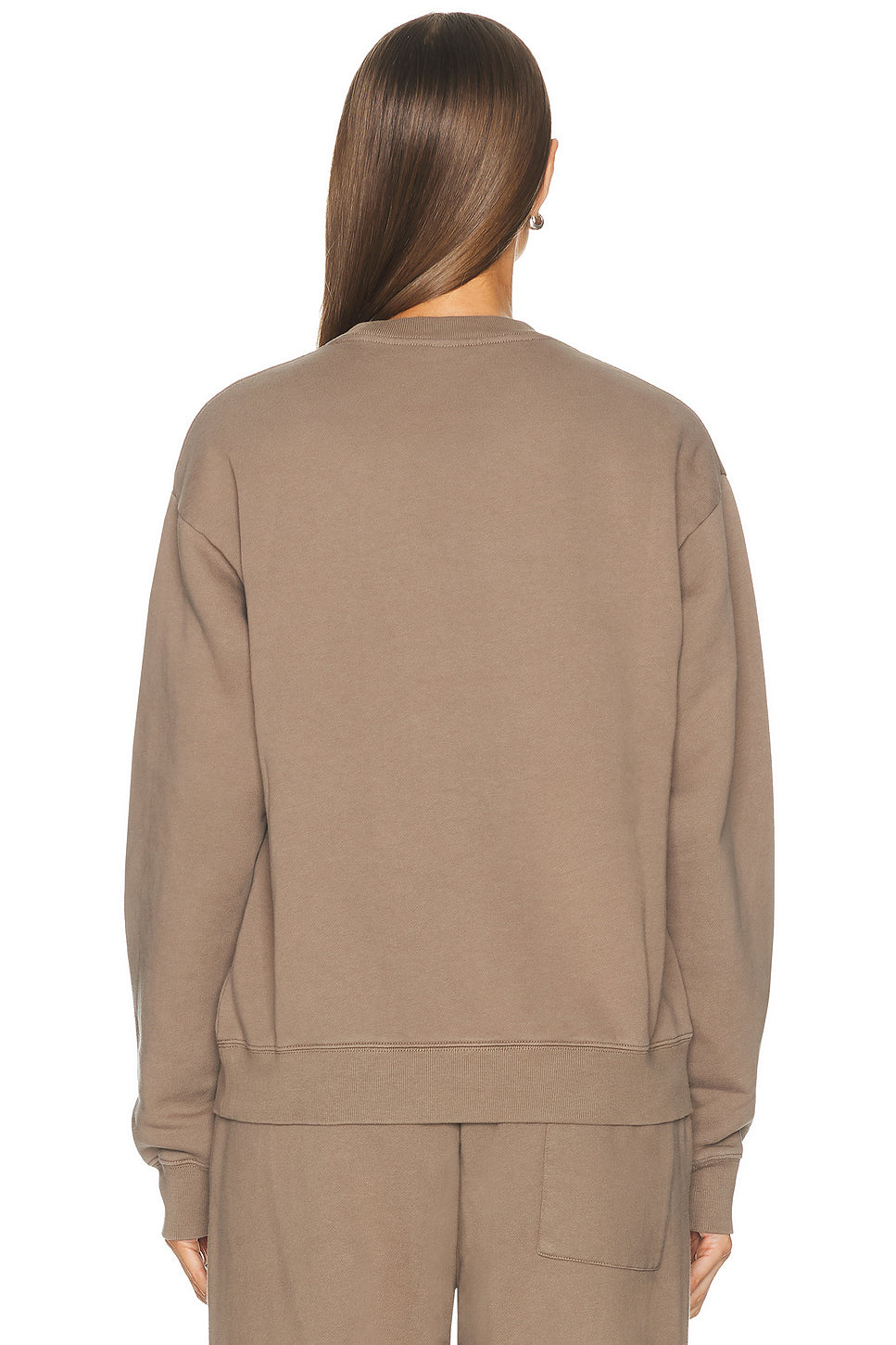 H&W Crest Embroidered Crewneck Sweatshirt