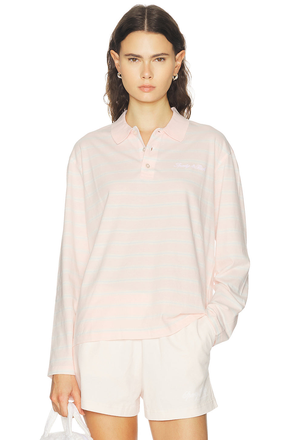 Signature Logo Easy Polo Sweatshirt