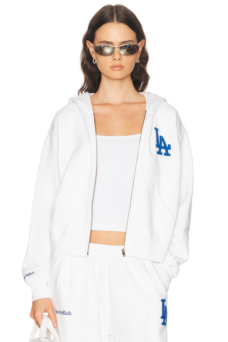 x Dodgers LA Serif Zip Hoodie