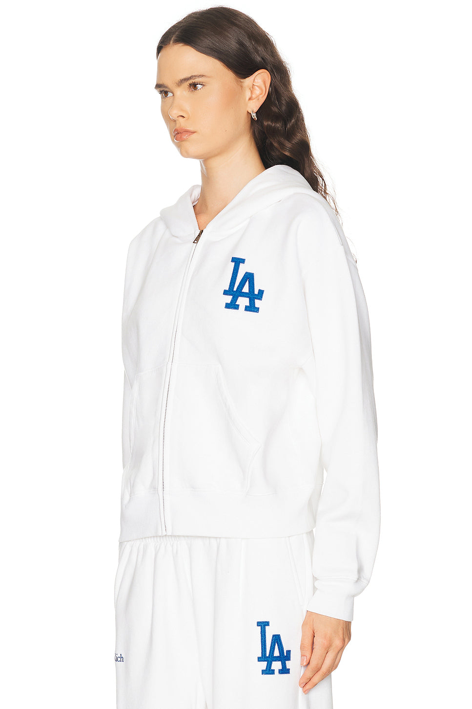 x Dodgers LA Serif Zip Hoodie