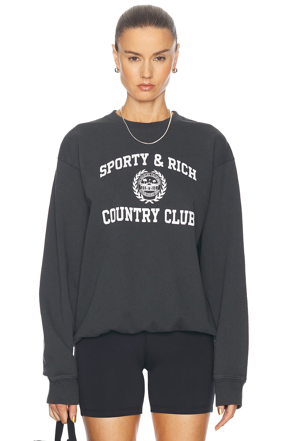 Varsity Crest Crewneck Sweatshirt