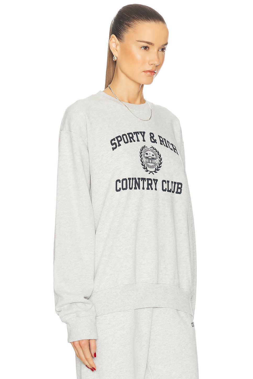 Varsity Crest Crewneck Sweater