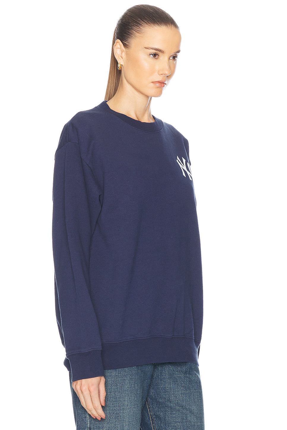 Yankees Serif Crewneck Sweater