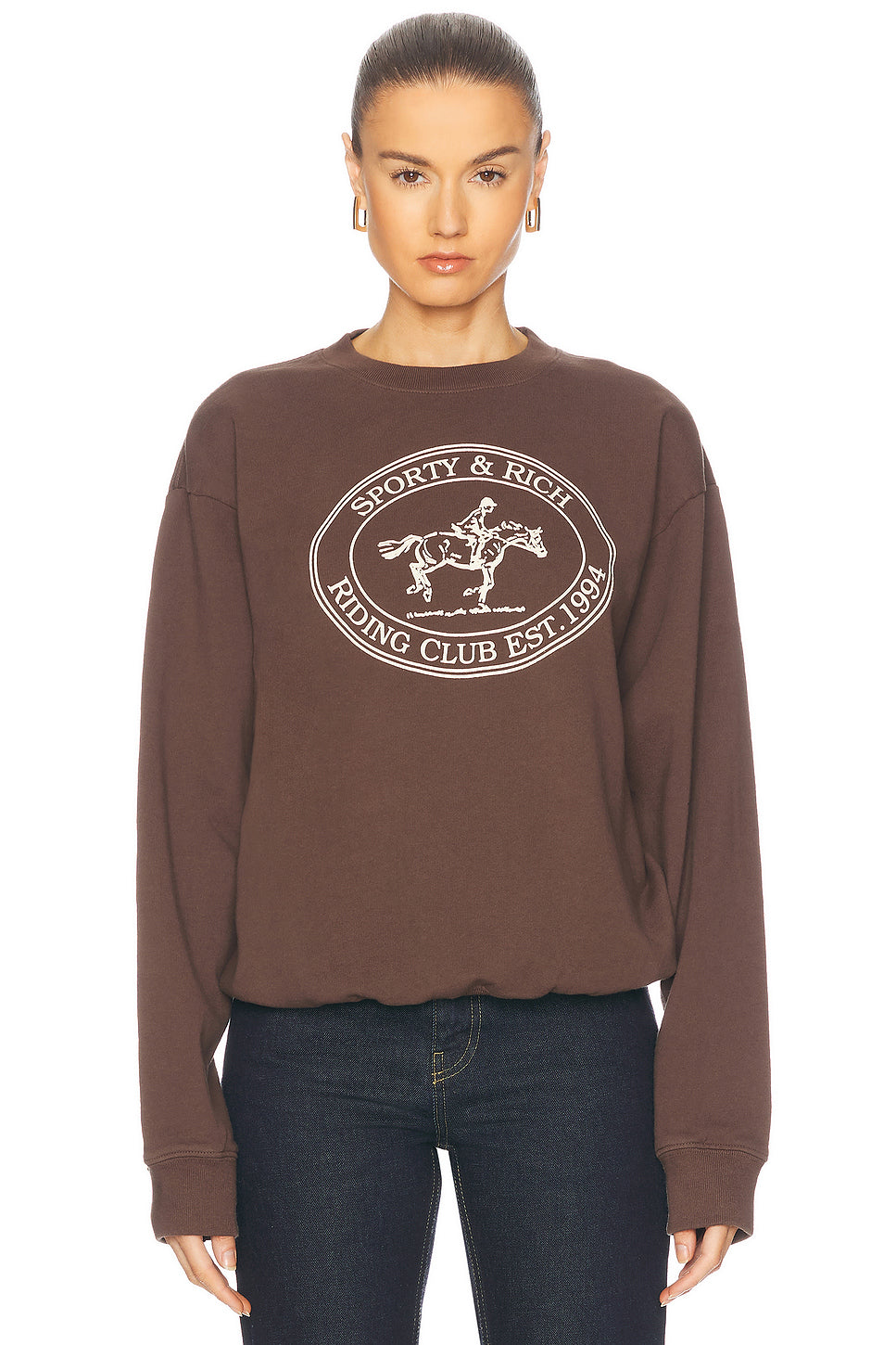 Riding Club Crewneck Sweater