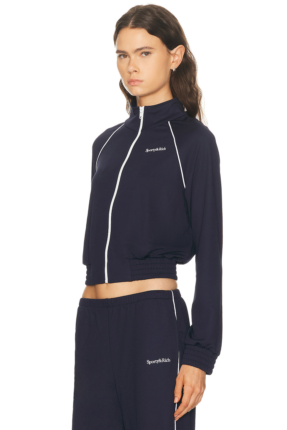 Serif Logo Retro Track Jacket